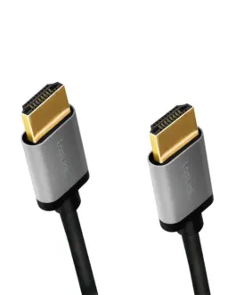 Alternative view of LogiLink HDMI кабел 4K/60Hz, alu , черен, 3m