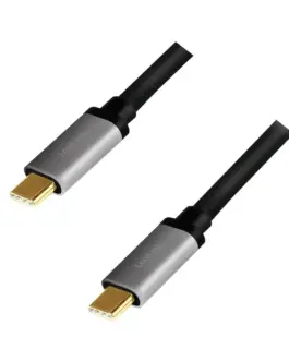 LogiLink USB-C M/M кабел PD alu 1.5m
