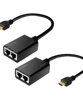 LogiLink HDMI EXtender up to 30m 1080p/60Hz 0.3m