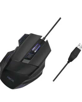 Alternative view of LogiLink Optical USB gaming мишка 2400 dpi, черен