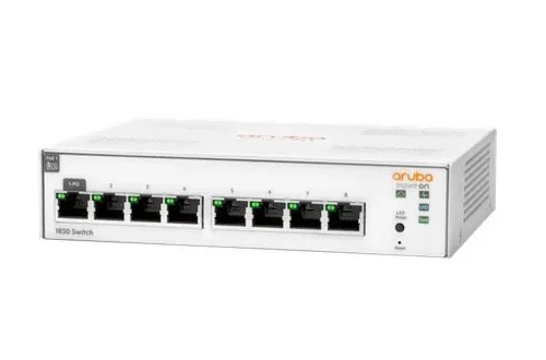 Alternative view of Hewlett Packard Enterprise Switch Instant On 1830 8x1GbE JL810A