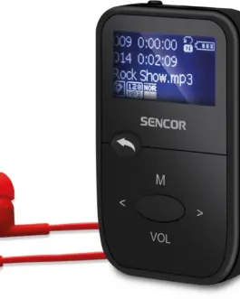 Sencor SFP 4408BK MP3 Player 8GB FM