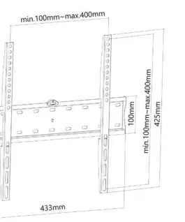Alternative view of Neomounts Wall mount FPMA-W300черен 32-55 inches