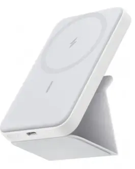 Anker външна батерия PowerCore Mag Go 5 000 mAh бял