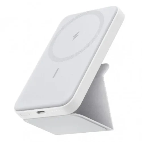 Anker външна батерия PowerCore Mag Go 5 000 mAh бял