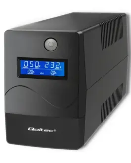 Qoltec Uninterruptible захранващ блок, 850VA, 480W, LC