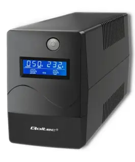 Qoltec Uninterruptible захранващ блок, 1000VA, 600W