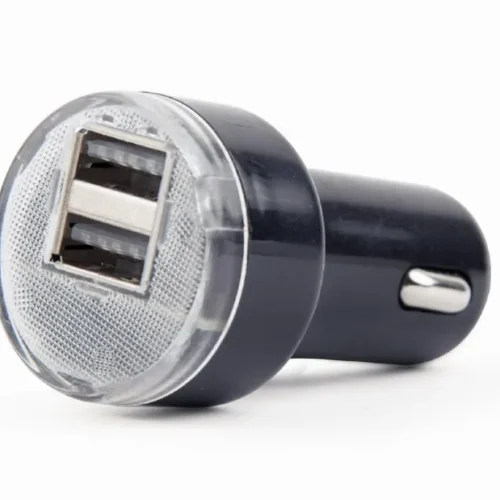 Alternative view of Gembird зарядно за кола 2xUSB 2.1A черен