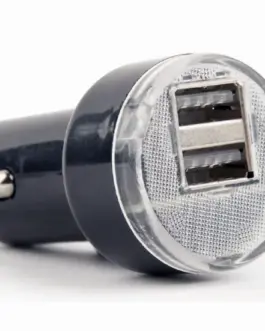 Gembird зарядно за кола 2xUSB 2.1A черен