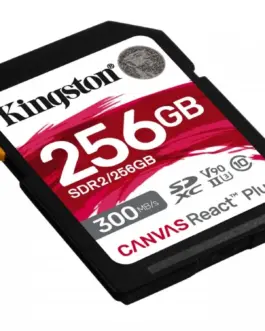Alternative view of Kingston памет card SD 256GB Canvas React Plus 300/260 UHS-II U3