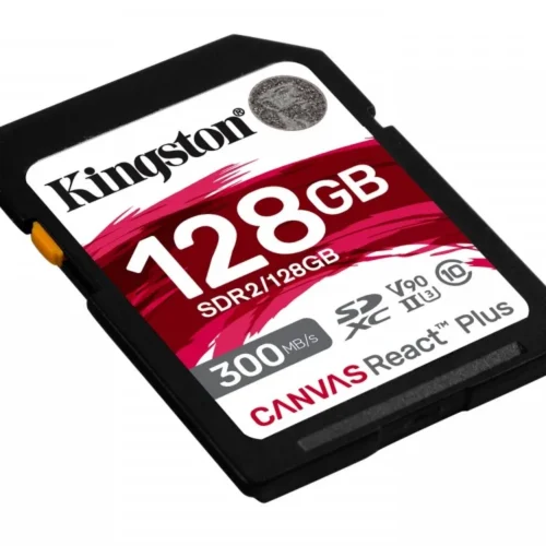 Alternative view of Kingston памет card SD 128GB Canvas React Plus 300/260 UHS-II U3