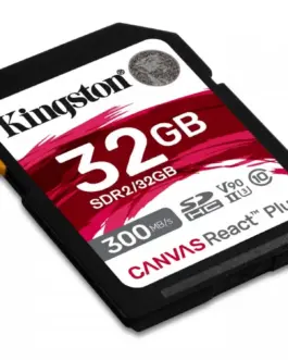 Alternative view of Kingston памет card SD 32GB Canvas React Plus 300/260 UHS-II U3