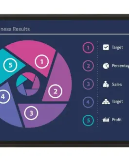 Sharp Interactive Display 42.5 inch PN-HW-Series UHD 350cd/m2 Infraчервен Touch 10 touch