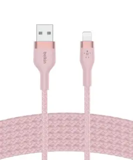 Belkin кабел BoostCharge USB-A for Lightning silicone