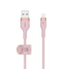 Belkin кабел BoostCharge USB-A for Lightning silicone 2m розов