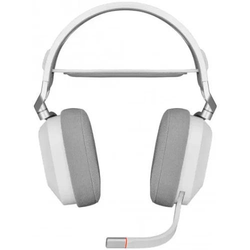 Alternative view of Corsair Wireless headset HS80 RGB Gaming Spatial Audio бял