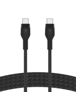 Belkin кабел BoostCharge USB-C/USB-C оплетка silicone 2 m