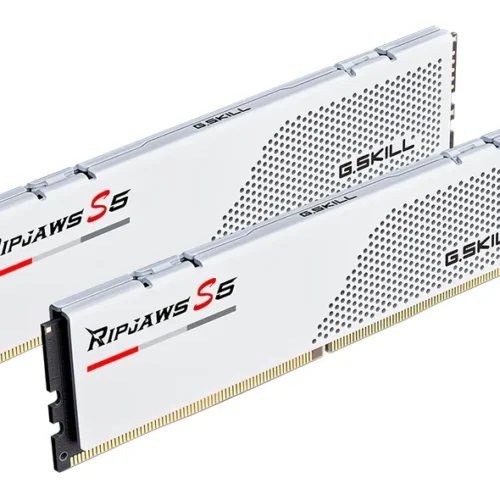 Alternative view of Памет за компютър G.SKILL Ripjaws S5 White 64GB(2x32GB) DDR5 6000MHz - Intel XMP
