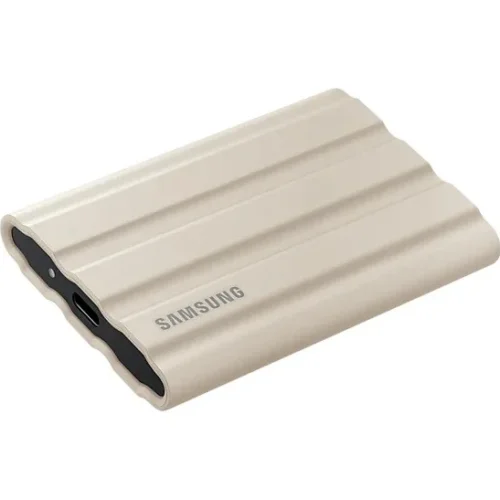 Samsung Drive SSD T7 Shield 2TB USB 3.2 бежов