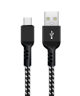 Maclean USB to USB Type-C кабел fast charge MCE471 blac