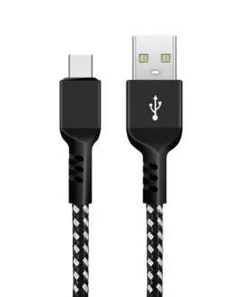 Maclean USB to USB Type-C кабел fast charge MCE471 blac