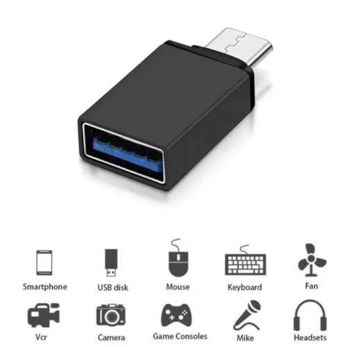 Alternative view of Maclean USB A to USB C адаптер ITG Maclean MCE470