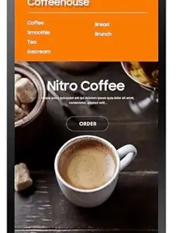 Samsung Professional монитор SMART Signage KIOSK KM24A 24 inch Mat Touch 16h/7 250(cd/m2) 1920 x 1080(FHD) S6 Player 3 yeras d2d