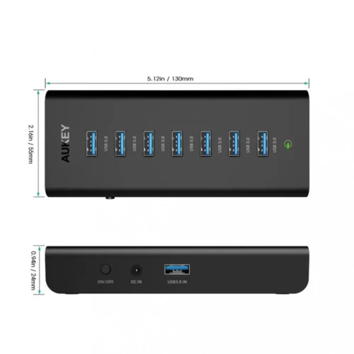 AUKEY AUKEY CB-H3 Active USB HUB 7in1 7xUSB 3.0