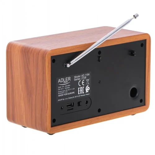 Adler Radio DAB+ AD 1184 синtooth USB
