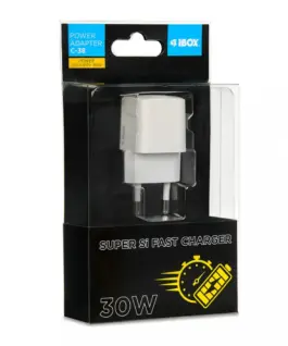 iBOX зарядно USB-C C-38 PD30W