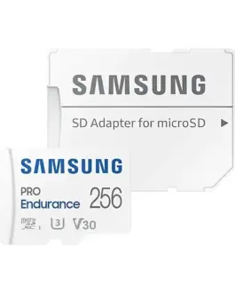 Samsung памет card microSD MB-MJ256KA/EU Pro Endurance 256GB + адаптер