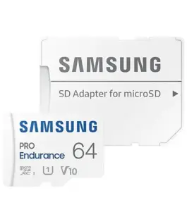 Samsung памет card microSD MB-MJ64KA/EU Pro Endurance 64GB + адаптер