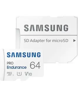 Samsung памет card microSD MB-MJ64KA/EU Pro Endurance 64GB + адаптер