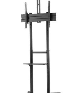 Neomounts Mobile stand FL50-550BL1 37-70inch 100×100-600×400 50KG h:128.5-145cm