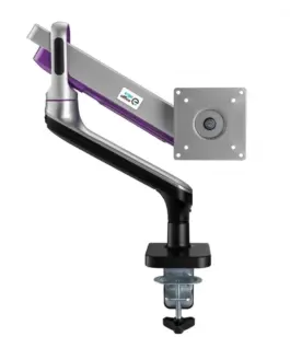 Alternative view of Maclean Monitor mount with gas spring ErgoOffice ER-43