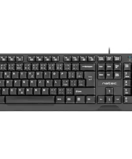Natec Keyboard Trout Slim черен USB CZ/SK
