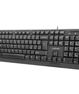 Alternative view of Natec Keyboard Trout Slim черен USB CZ/SK