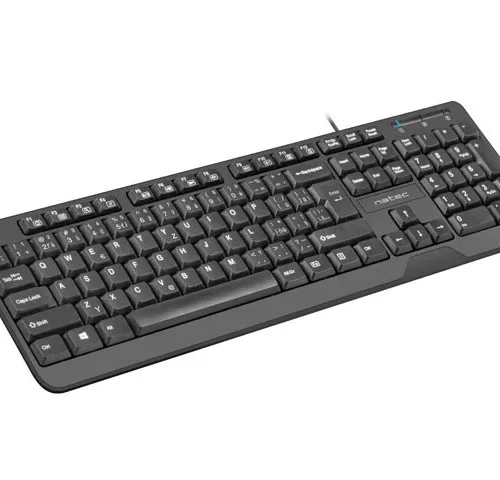 Natec Keyboard Trout Slim черен USB CZ/SK