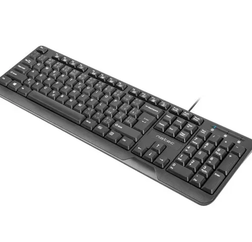 Natec Keyboard Trout Slim черен USB CZ/SK