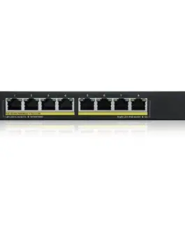 Zyxel Managed Switch GS1915-8EP PoE Smart 60W 802.3at desktop hybrid mode Switch