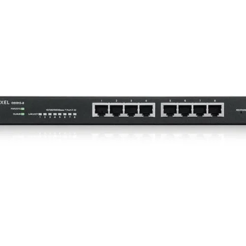 Zyxel Managed Switch GS1915-8 8port GbE Smart mode Switch NebulaFlex Cloud