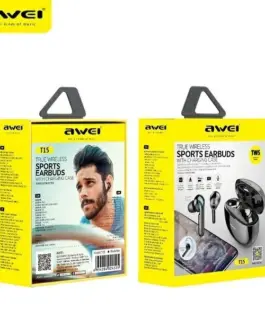 Alternative view of AWEI Bluetooth слушалки 5.0 TWS T15P черен
