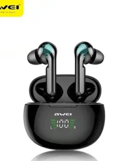 AWEI Bluetooth слушалки 5.0 TWS T15P черен