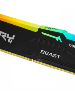 Alternative view of Kingston памет DDR5 Fury Beast RGB 8GB(1*8GB)/5200 CL40