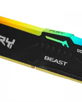 Alternative view of Kingston памет DDR5 Fury Beast RGB 64GB(2*32GB)/5200 CL40