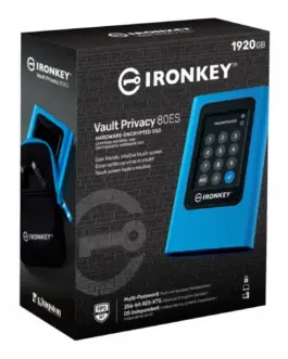 Alternative view of Kingston SSD drive IKVP80ES 1920GB USB3.2 Gen1 Encrypted