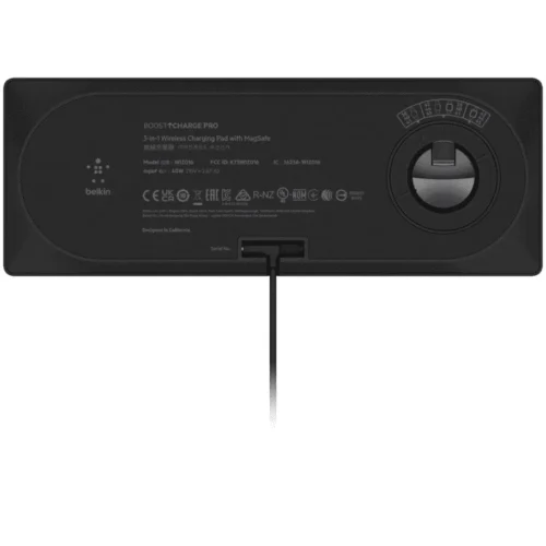 Alternative view of Belkin Wireless Charging Pad with MagSafe 3in1 черен