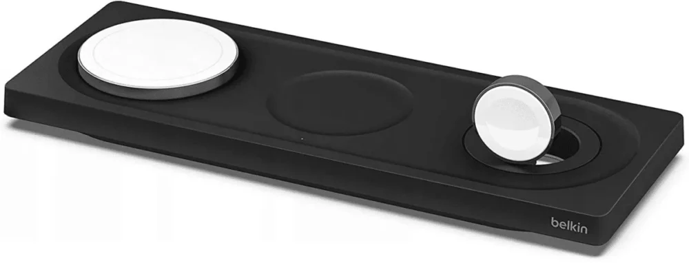 Belkin Wireless Charging Pad with MagSafe 3in1 черен