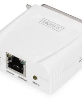 Alternative view of Digitus Parallel Print Server 1- Port DB-36 1x RJ45