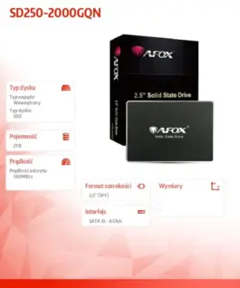 Alternative view of AFOX SSD 2TB QLC